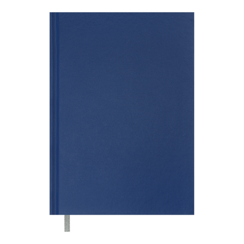 Книга записна OPTIMAL, А5, 64 арк., клітинка, синя, бум вініл, BM.25514101-02 BUROMAX